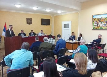 Záber zo zasadnutia ZO Kovačica