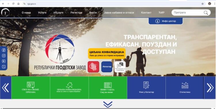 Foto: screenshot/Republikový geogetský úrad