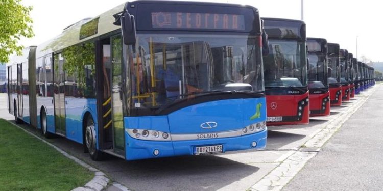 Autobusy, ktoré Mesto Belehrad darovalo Obci Stará Pazova (foto: z archívu Obce Stará Pazova)