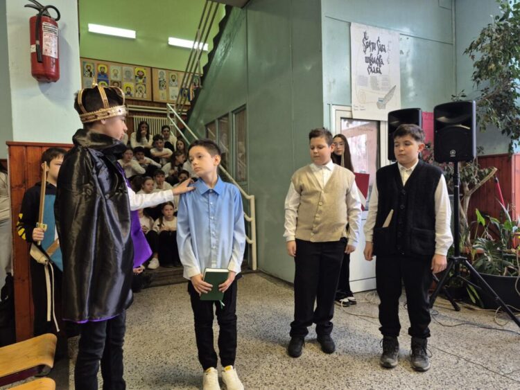 Scénka zo života a diela sväto Sávu