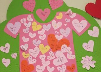 Plagát dielne Deň ružového trička (foto: z archívu ZŠ v Kulpíne)