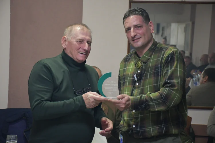 Plaketu spolku získal aj dlhoročný predseda Štefan Durgala