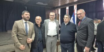 Đorđe Radinović s predstaviteľmi bratskej Obce Milići