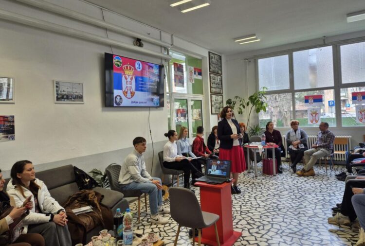 Uvítací príhovor Ľudmily Rakočevićovej, riaditeľky gymnázia