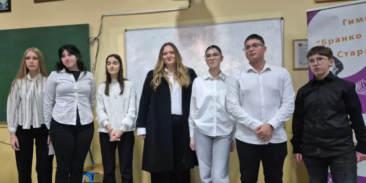 Účinkujúci žiaci gymnázia