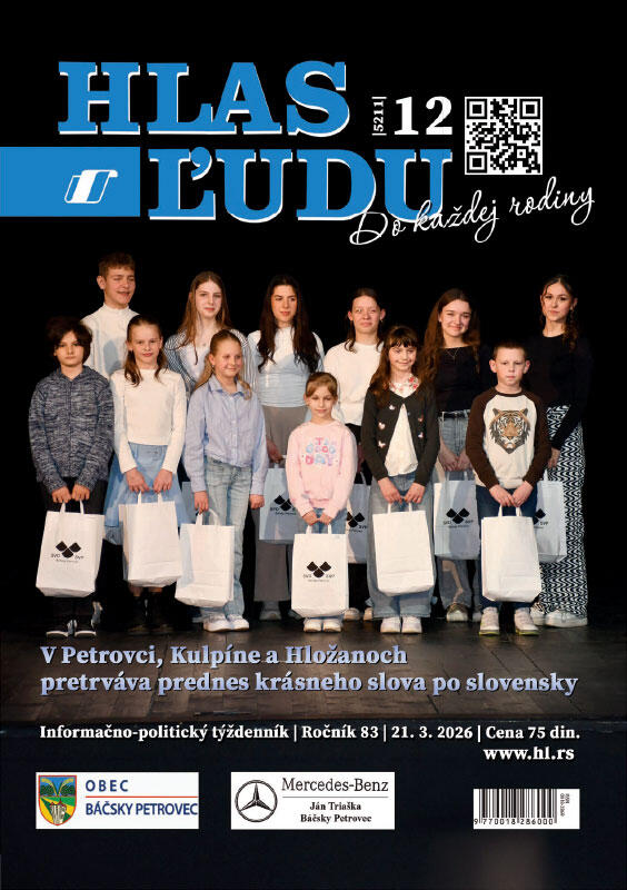 Čislo 12/2026 Hlas Ludu