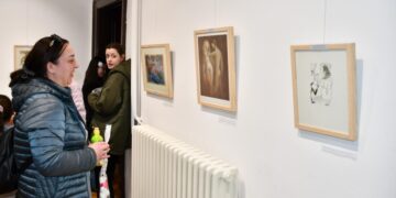 Expozícia pozostáva z 23 originálnych diel