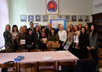 Predstaviteľky materských škôl v ústredí MSS