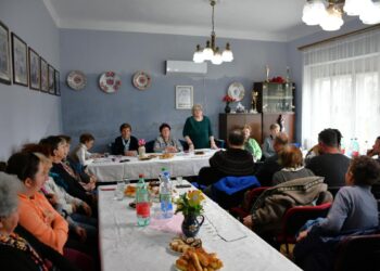 Záber zo zhromaždenia v SPŽ 2026