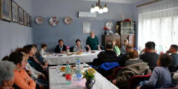 Záber zo zhromaždenia v SPŽ 2026