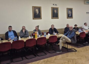 Časť predstaviteľov členiek Zväzu ochotníkov Obce Stará Pazova