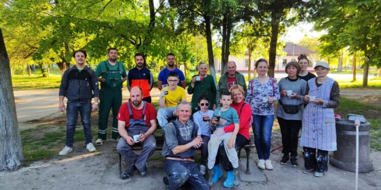 Na záver prišiel dobrý pocit z vykonanej práce, káva a priateľský rozhovor