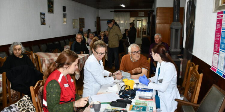 Aktivity prevencie chorôb v združení penzistov v Petrovci