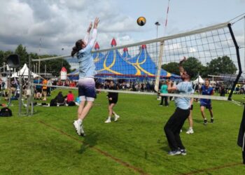 Z volejbalového turnaja v Holandsku (Foto: z archívu VK Kulpín)