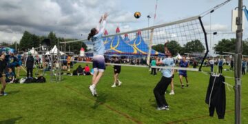 Z volejbalového turnaja v Holandsku (Foto: z archívu VK Kulpín)