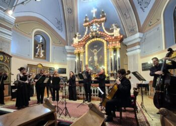 Z vystúpenia Belehradského sláčikového orchestra Dušana Skovrana v Starej Pazove