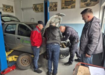 Zo súťaže mechanikov motorových vozidiel v Starej Pazove