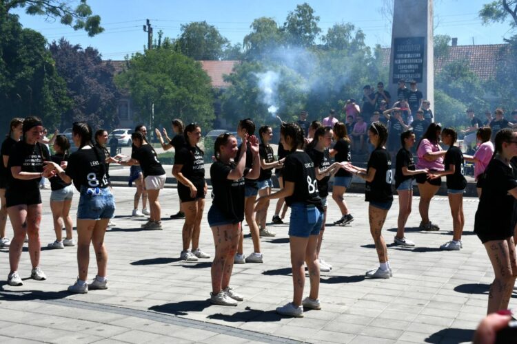 Choreografie zatancovali aj na Námestí slobody