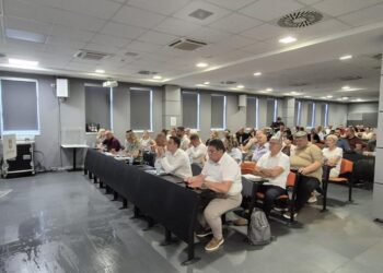 Záber zo zasadnutia staropazovského lokálneho parlamentu