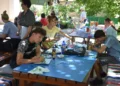 Deti mali možnosť tvoriť na ľubovoľnú tému a ľubovoľnou technikou
