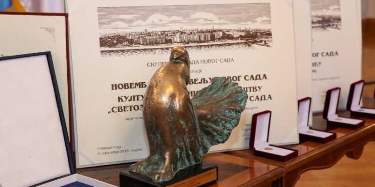 Z minuloročného udelenia cien (foto: novisad.rs)