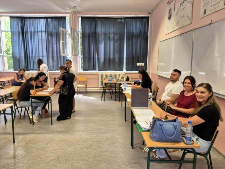 Zo zápisu v Ekonomicko-obchodnej škole Vuka Karadžića