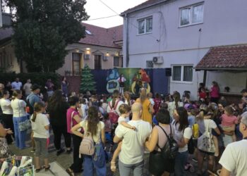 Záber z prvého predstavenia v rámci Detského kultúrneho leta 2026