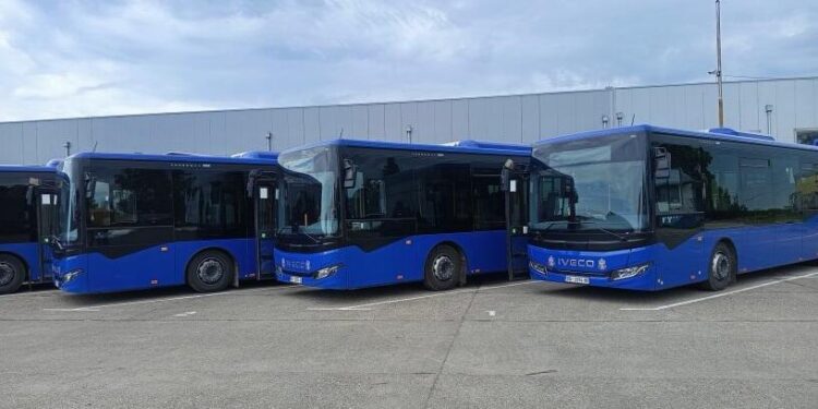 Nové autobusy na prepravu cestujúcich v Obci Stará Pazova (foto: Obec Stará Pazova)