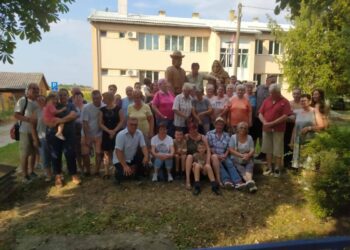 Komlóšania boli ubytovaní v Kysáči (foto: z archívu Organizácie komlóšskych Slovákov)
