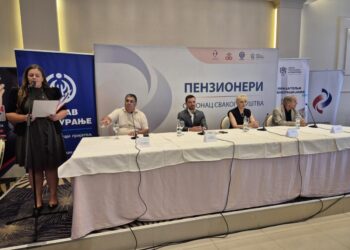 Hostia a predstavitelia organizátorov podujatia v Starej Pazove