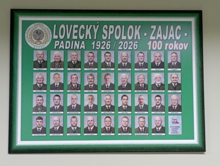 Nástenné fotografie dnešných členov LS Zajac