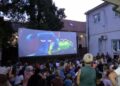 Záber z premietania prvého detského filmu v rámci Detského kultúrneho leta 2026