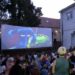 Záber z premietania prvého detského filmu v rámci Detského kultúrneho leta 2026
