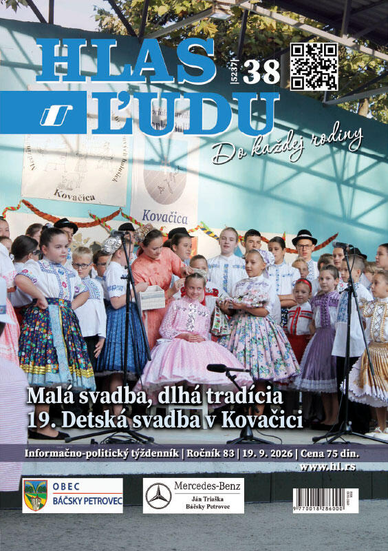 Čislo 38/2026 Hlas Ludu