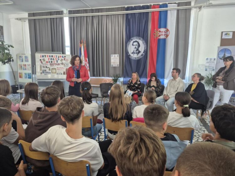 Uvítací príhovor riaditeľky gymnázia Ľudmily Rakočevićovej