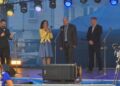 Príhovor Alexandra Baka počas slávnostného otvorenia Púchovského jarmoku (foto: delegácia Obce Stará Pazova)
