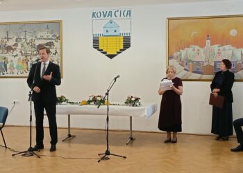 Tohtoročné oslavy Kovačického októbra oficiálne otvoril veľvyslanec Slovenskej republiky v Srbsku Michal Pavúk