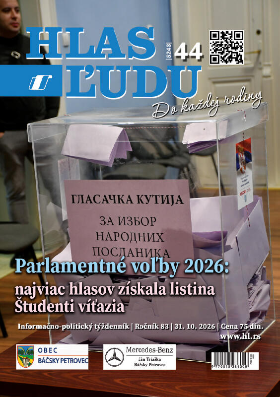 Čislo 44/2026 Hlas Ludu