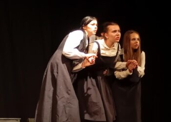 Záber z predstavenia Stabat Mater